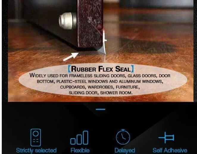 Silicone Door Seal Strip | BUY ONE GET ONE FREE | Shanghai-Imported