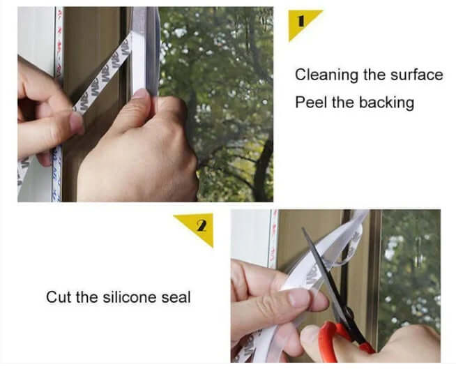Silicone Door Seal Strip | BUY ONE GET ONE FREE | Shanghai-Imported