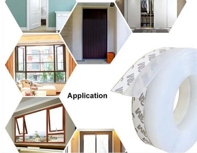 Silicone Door Seal Strip | BUY ONE GET ONE FREE | Shanghai-Imported