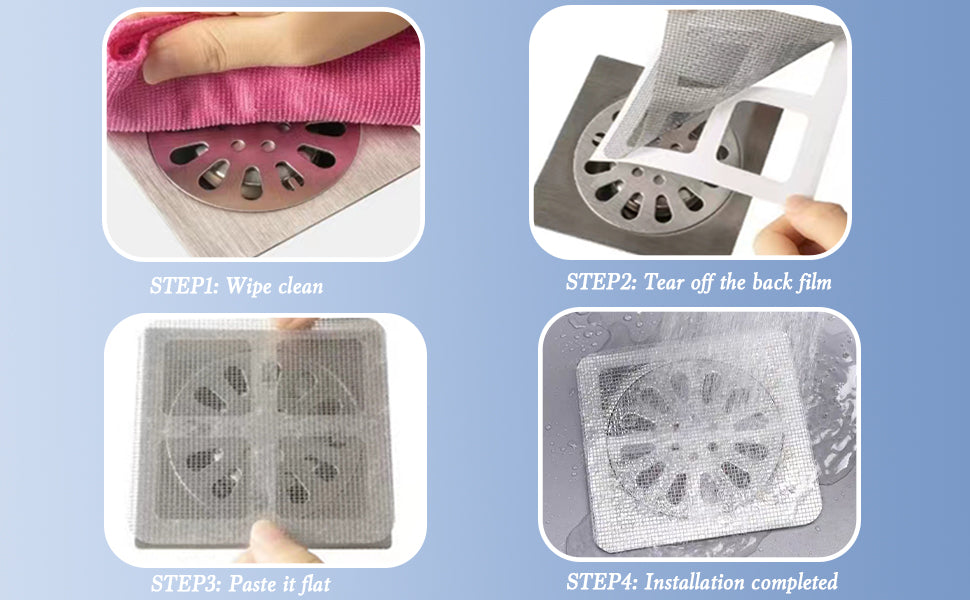 Sticky Drain Net - 10 Pieces | Bangkok-Imported